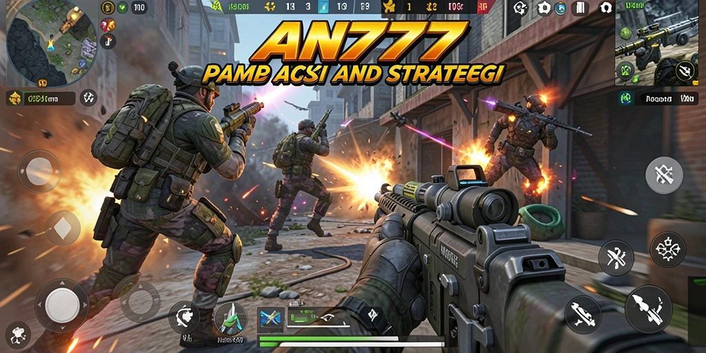Gameplay AN777 yang menegangkan dan penuh aksi.