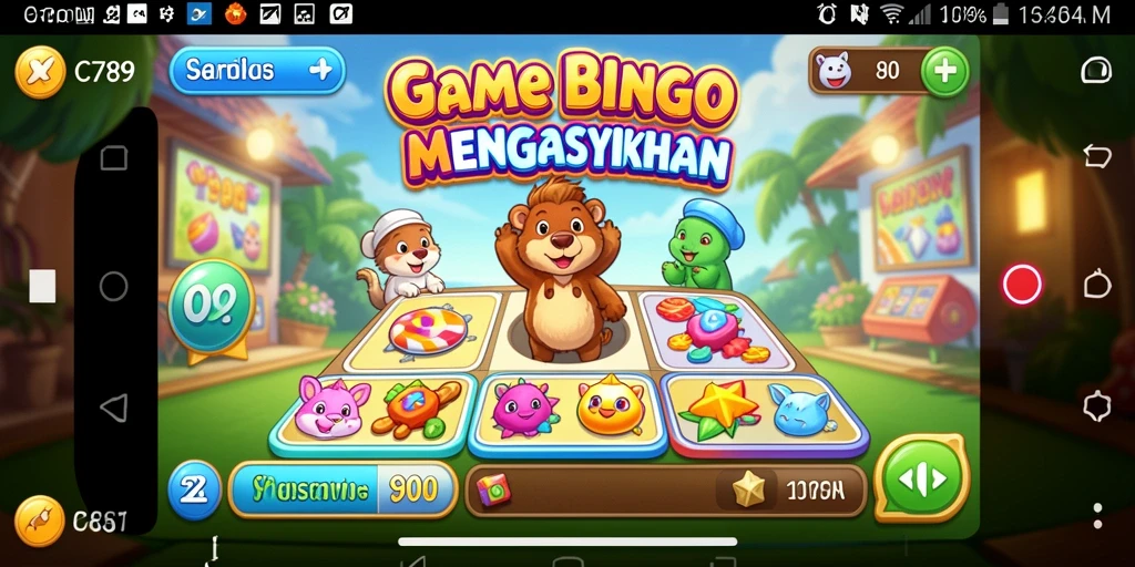 Screenshot gameplay C789 menampilkan pengalaman seru Bingo.