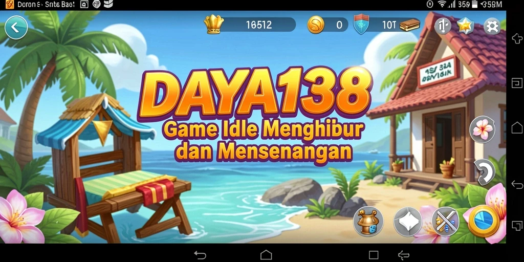 Tampilan gameplay DAYA138 yang menarik dan penuh warna.