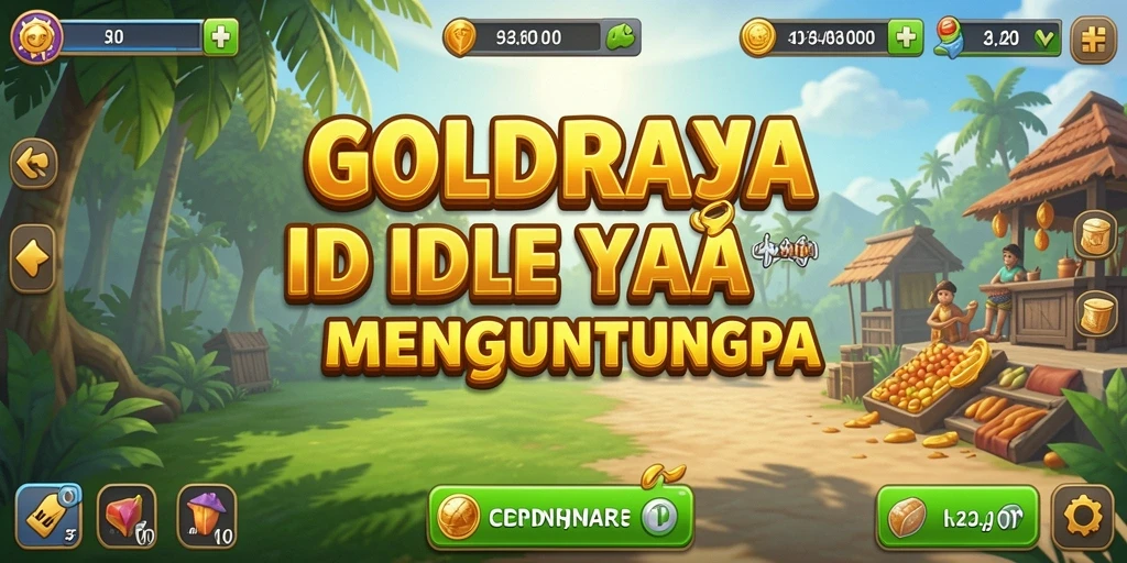 Tampilan gameplay <strong>GOLDRAJA</strong> yang menarik dan interaktif.