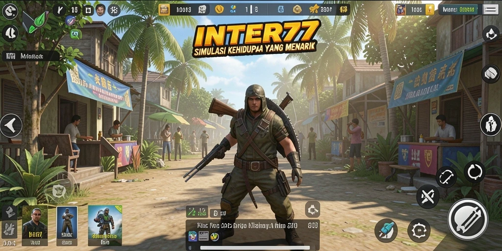 Tampilan gameplay INTER77 yang menarik dan visual yang memukau.