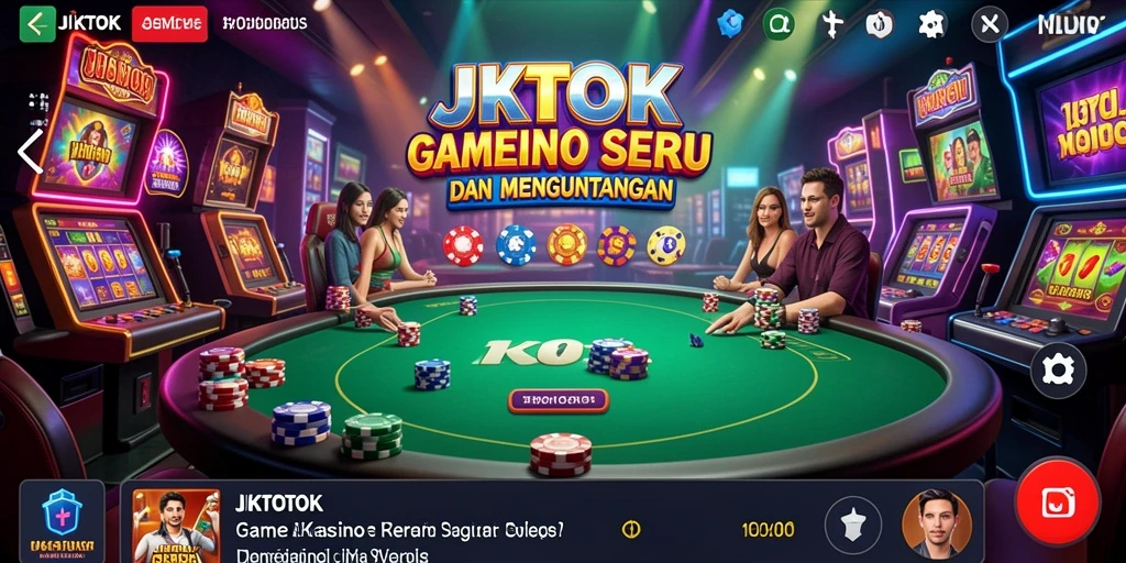 Tampilan gameplay menarik JKTOK dengan grafis berkualitas tinggi.