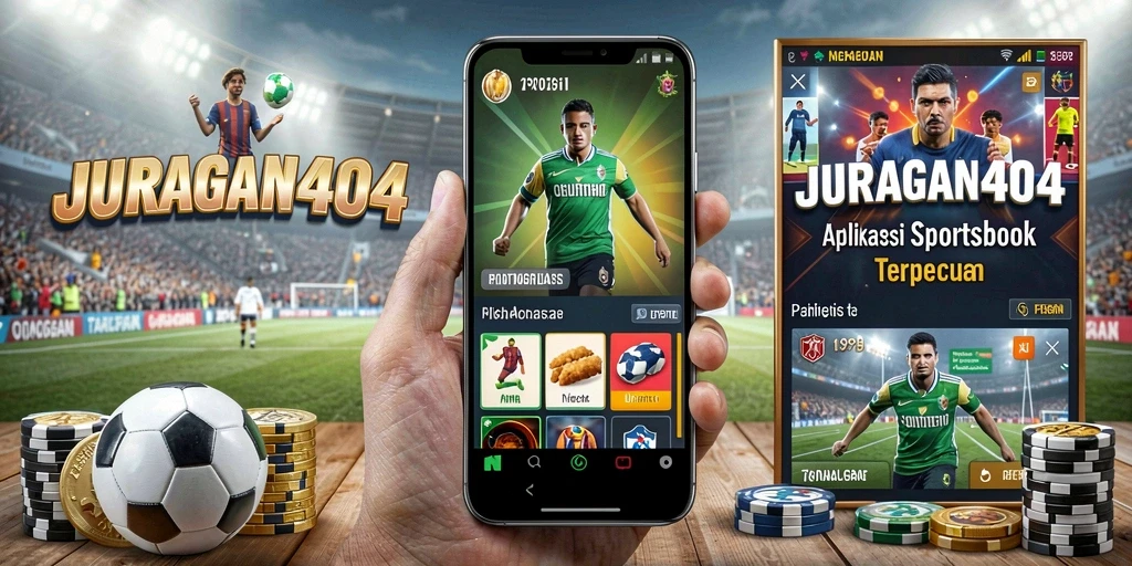 Tampilan antarmuka JURAGAN404 dengan fitur taruhan olahraga.
