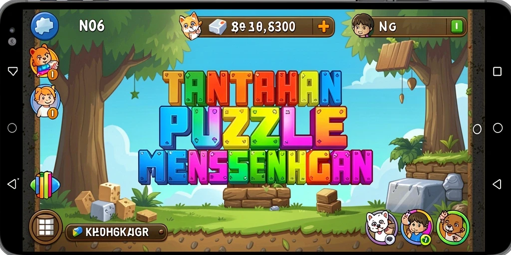 Tampilan gameplay N06 dengan berbagai tantangan puzzle yang menarik.