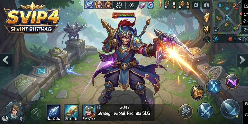 Tampilan gameplay SLG yang menarik dan strategis.