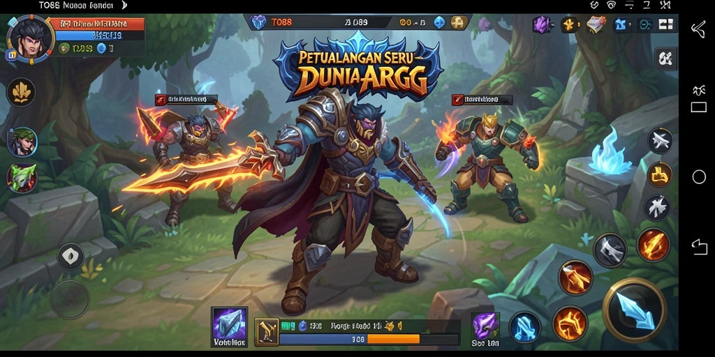 Tampilan gameplay seru dan grafis menakjubkan di TO88.