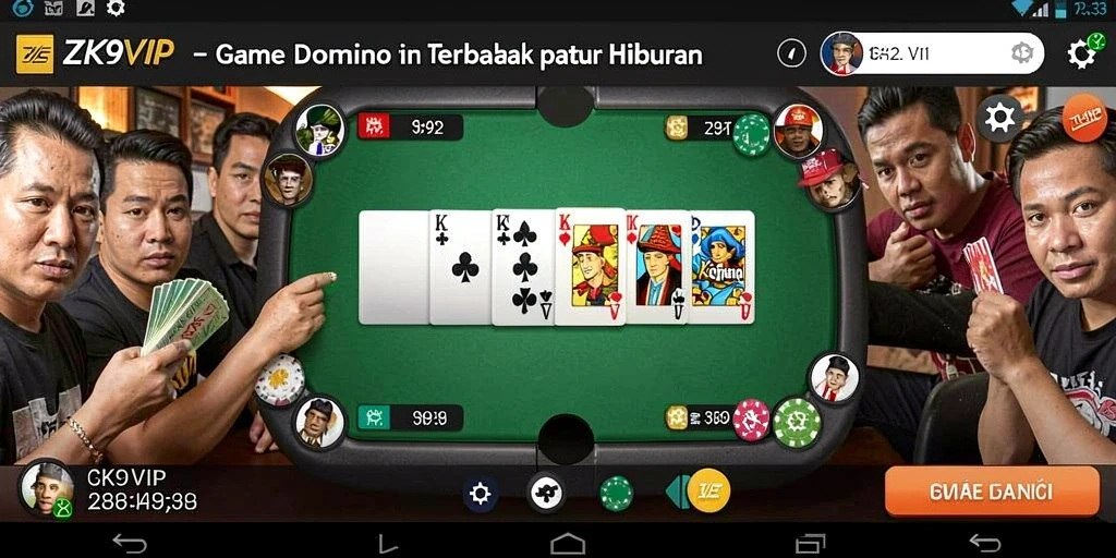 Tampilan gameplay seru di ZK9VIP dengan pemain berkompetisi.